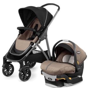 Chicco Corso Modular Travel System Stroller w KeyFit 30 Zip CarSeat Hazelwood